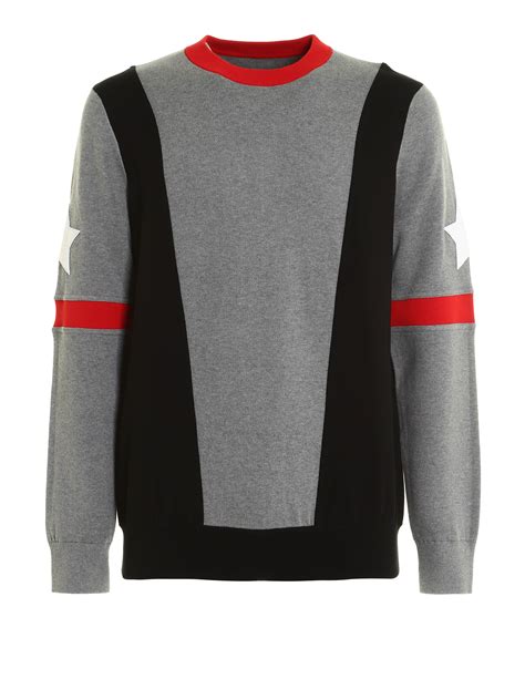 star patch sweater by givenchy|Givenchy sweaters.